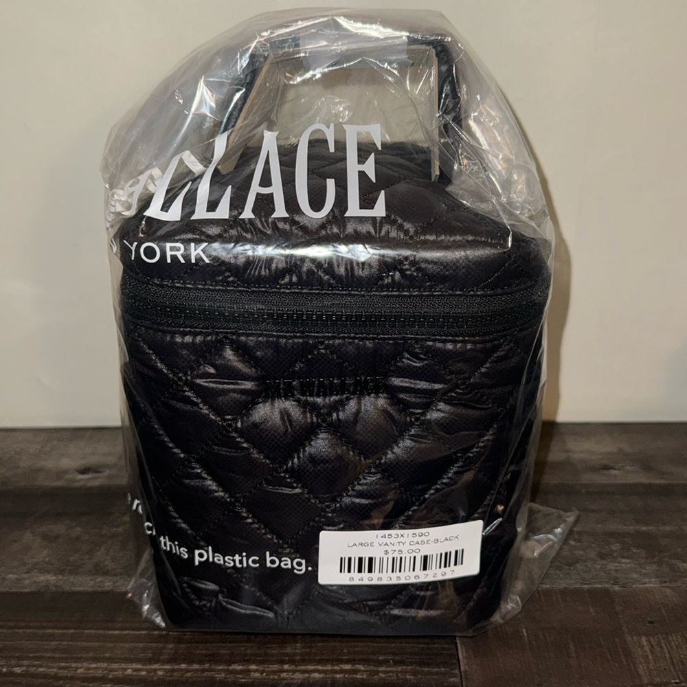 MZ Wallace - Large Vanity Case - Black - NWT